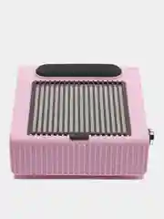 Розовый вытяжка пылесос для маникюра 80W,  многоразовый фильтр