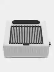 Белый вытяжка пылесос для маникюра 80W,  многоразовый фильтр