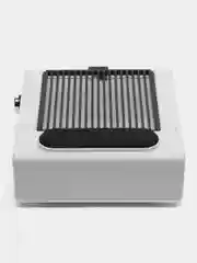 Белый вытяжка пылесос для маникюра 80W,  многоразовый фильтр
