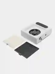Белый вытяжка пылесос для маникюра 80W,  многоразовый фильтр