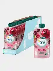 Кисель ФрутоНяня, из вишни и черешни, с 12 месяцев, 12 штук по 130 г