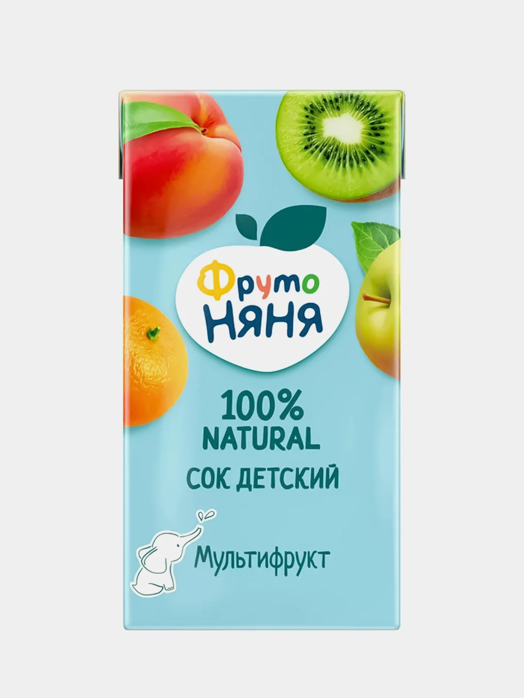 Сок ФрутоНяня, мультифруктовый, с 3-х лет, 12 штук по 0,5 л