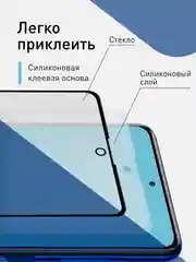 Стекло ROSCO для Xiaomi Poco X3/ NFC/ Pro/ GT/ F3/ M4 Pro 5G/ X4 Pro 5G матовое антишпион