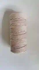 Бежевый шнур полиэфирный, 200 м, 4 мм