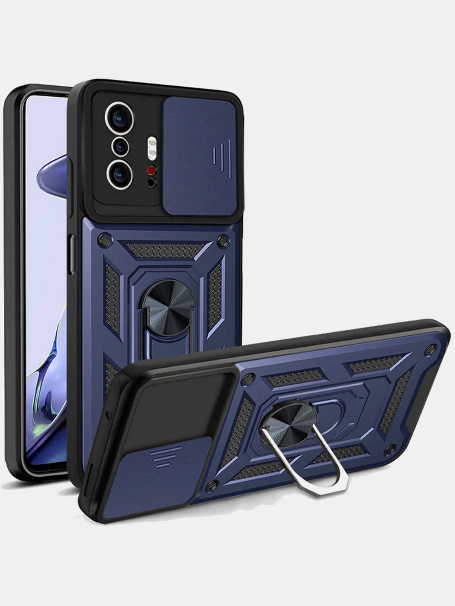 Зеленый чехол противоударный armors для Xiaomi 11T и 11T Pro/Сяоми 11Т и 11Т Про с защитой камеры