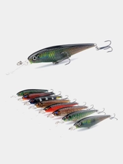 Рыболовный воблер "Минноу" minnow, 8 см, 8,7 г, 8 цветов