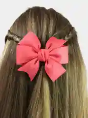 Коралловый бантики на заколке/Бантики/Детская заколка для волос/Заколка бантики/Акссесуары/Мини бант