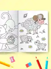 Оранжевый раскраски детские Аниме/для мальчиков, 8 стр А4. Проф-Пресс