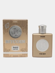 BITCOIN G INTENSE PERFUME (РФ) золотой (Т/В, БИТКОИН G двойной парфюм, муж, 100 мл)
