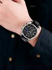 Часы наручные мужские SKMEI 9260 с хронографом. Водостойкие