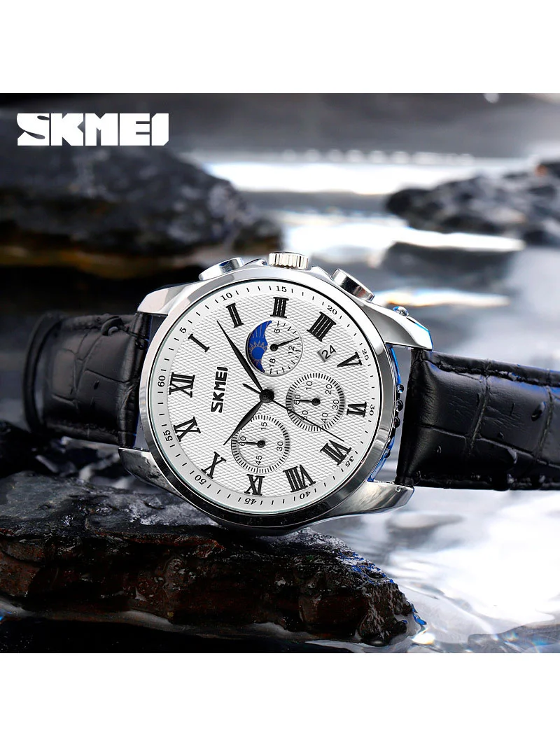 Часы наручные мужские SKMEI 9260 с хронографом. Водостойкие