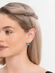 Лазурный серьги женские