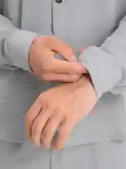 Серый мужские классические костюмы из льна/ повседневные костюмы
