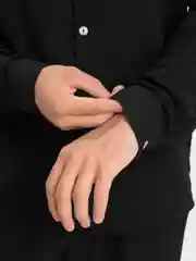 Черный мужские классические костюмы из льна/ повседневные костюмы
