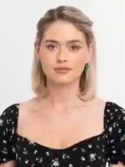 Голубой серьги женские