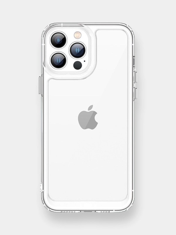 Чехол прозрачный для iPhone (Айфон) 11, 13, 14, 15, 16, Pro Max, Про Макс, силиконовый