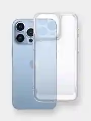 Чехол прозрачный для iPhone (Айфон) 11, 13, 14, 15, 16, Pro Max, Про Макс, силиконовый