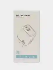 Белый cетевой адаптер CharGuide 30 Watt для быстрой зарядки телефона