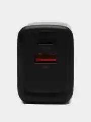 Черный cетевой адаптер CharGuide 30 Watt для быстрой зарядки телефона