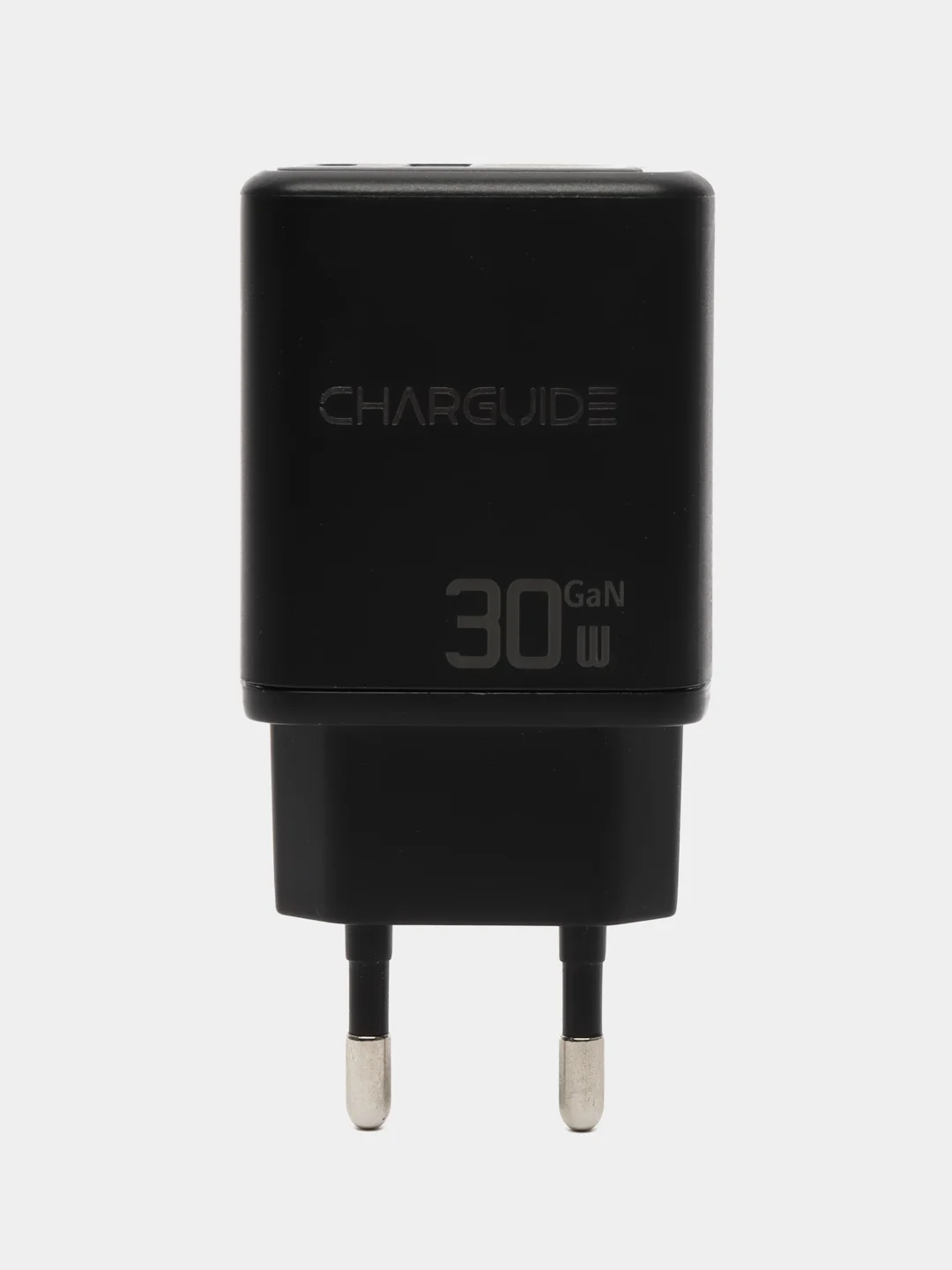 Белый cетевой адаптер CharGuide 30 Watt для быстрой зарядки телефона
