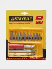 STAYER 16 предм., набор резцов (1830-H16)