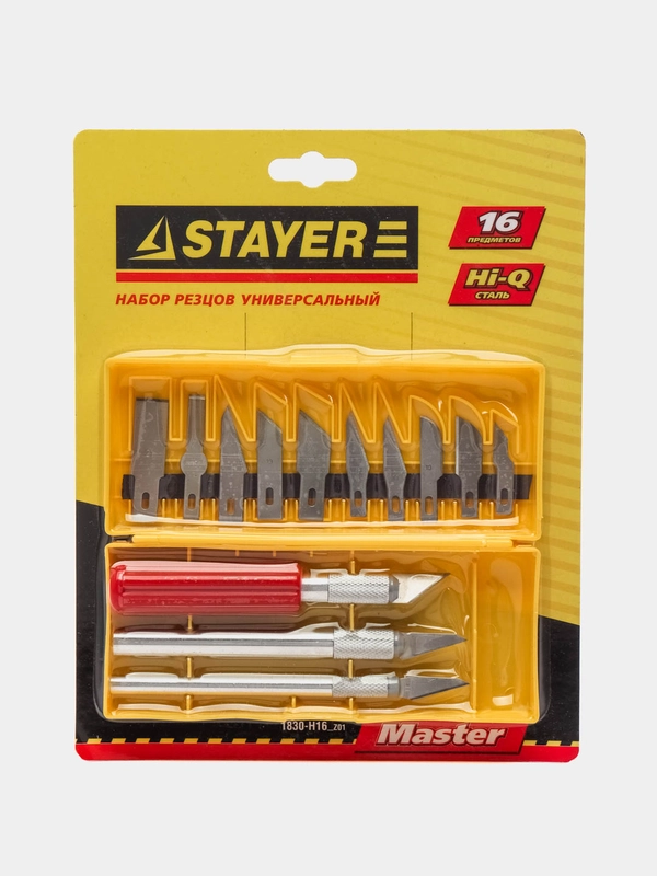 STAYER 16 предм., набор резцов (1830-H16)