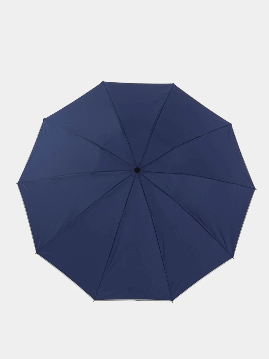 Синий зонт обратного сложения со встроенным фонариком, умный зонт Zuodu Automatic Umbrella LED