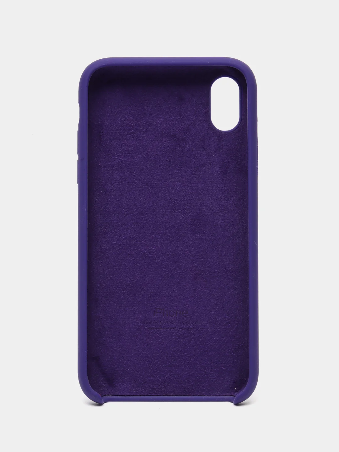 Фиолетовый чехол для iPhone XR (Silicone Case)