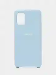 Голубой чехол Silicone Case для Samsung Galaxy A31