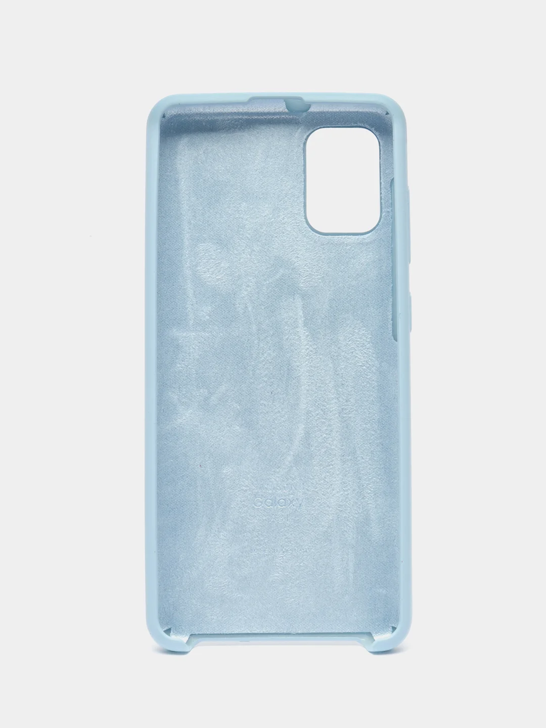 Голубой чехол Silicone Case для Samsung Galaxy A31