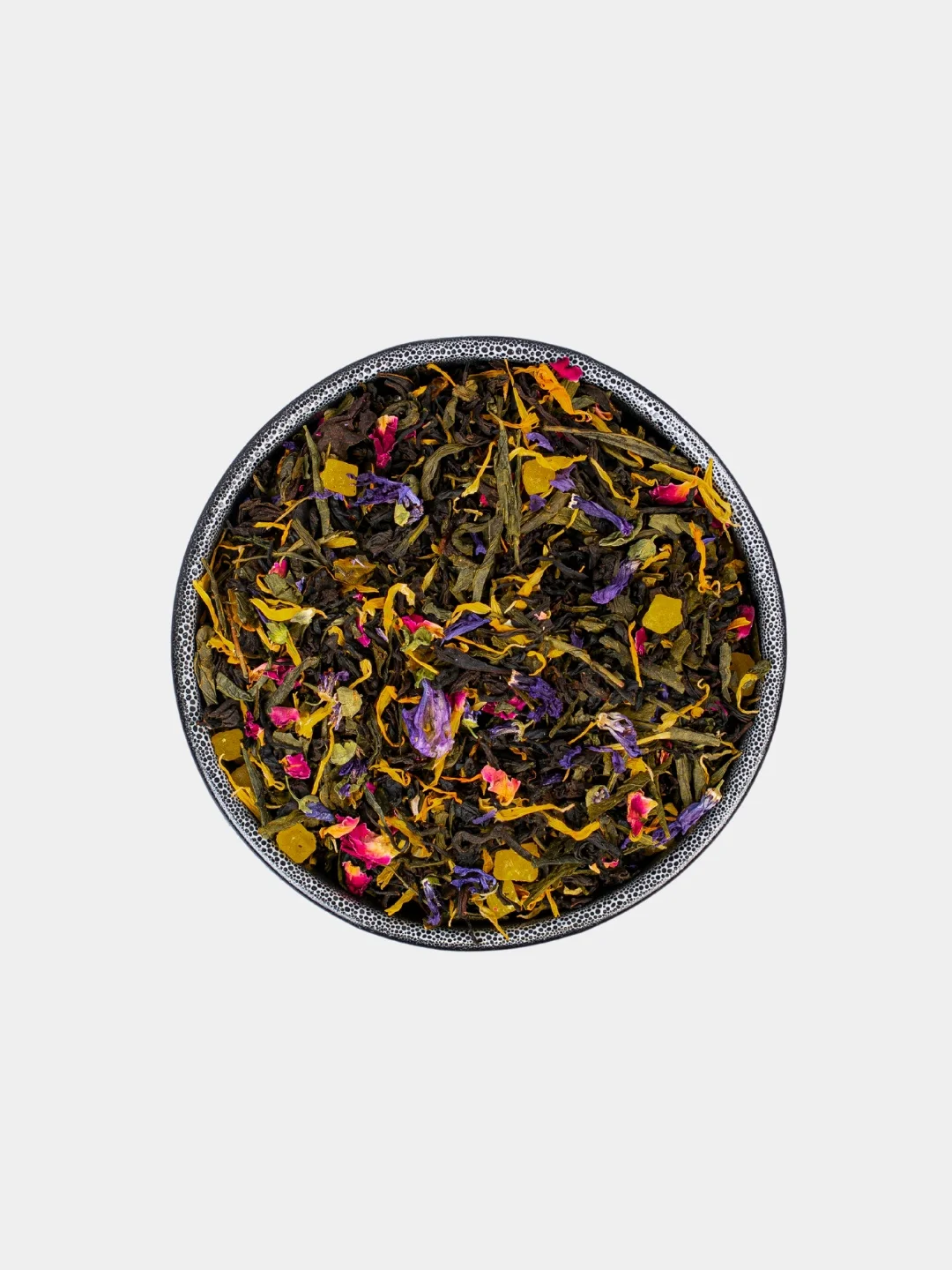 Чай черный TEAON "1001 ночь", с добавлением сенча, ананаса, розы и календулы, 50 г