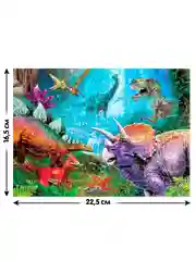 Зеленый детский пазл, Puzzle Time, 80 деталей, размер 22,5 *16,3 см