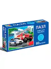Синий детский пазл, Puzzle Time, 80 деталей, размер 22,5 *16,3 см