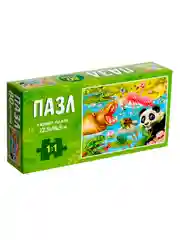 Лайм детский пазл, Puzzle Time, 80 деталей, размер 22,5 *16,3 см