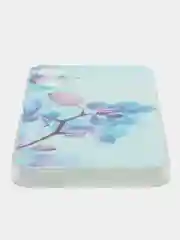 Лазурный чехол на Tecno Spark 9 Pro / Текно Спарк 9 Про прозрачный, с рисунком, защита камеры
