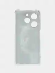 Тёмно-серый чехол на Tecno Spark Go 2024/20C / Текно Спарк Го 2024/20C прозрачный, с рисунком