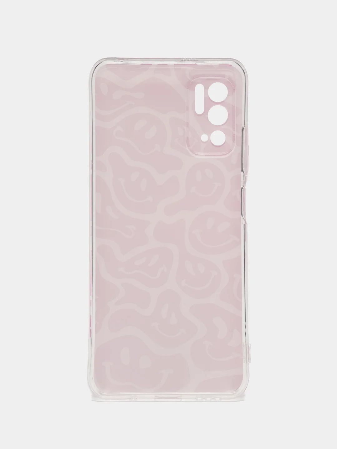 Пурпурный чехол на Xiaomi Redmi Note 10T/10 5G/Poco M3 Pro / Сяоми Редми Нот 10T прозрачный