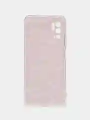 Пурпурный чехол на Xiaomi Redmi Note 10T/10 5G/Poco M3 Pro / Сяоми Редми Нот 10T прозрачный