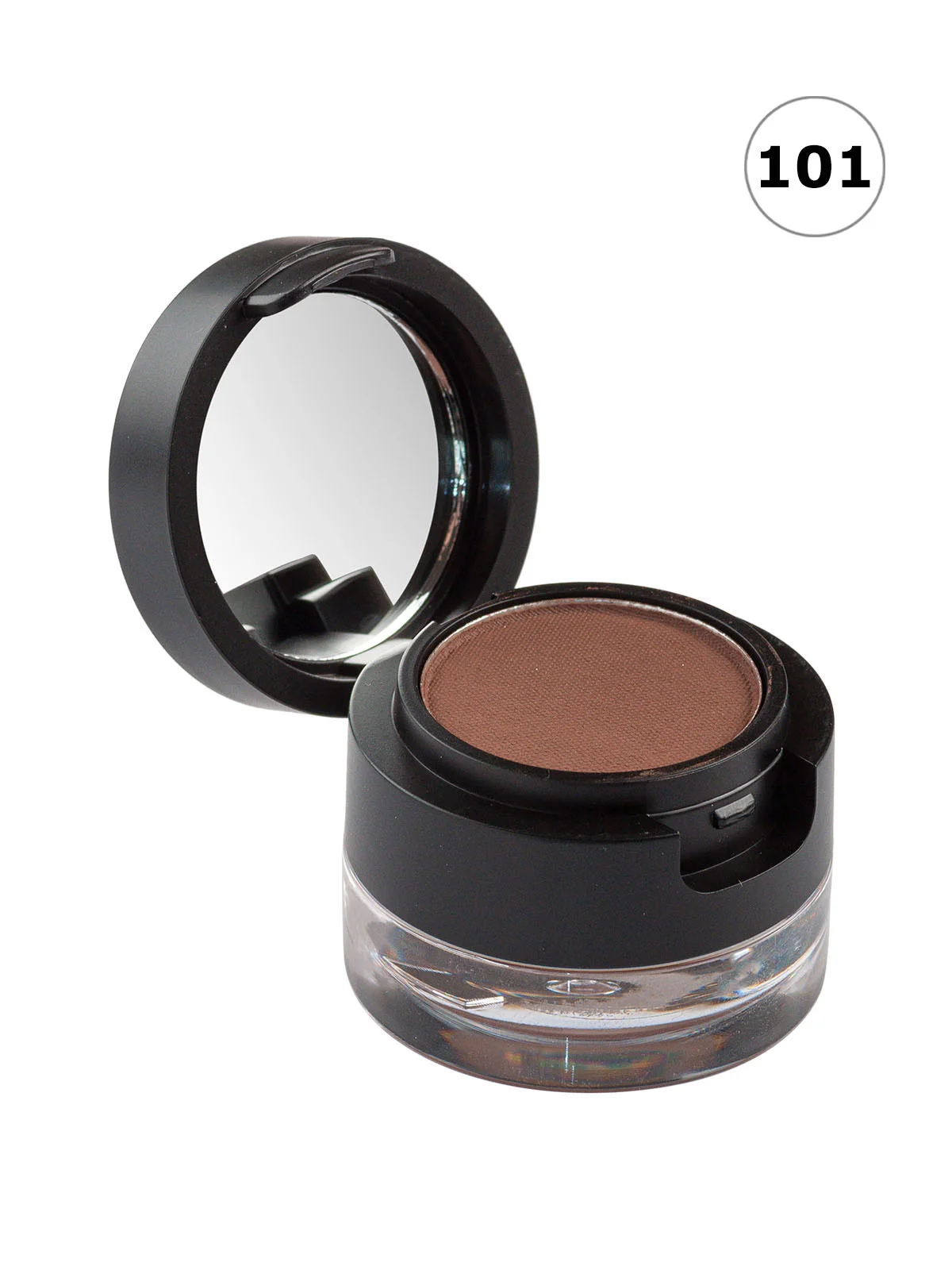 Светло-коричневый набор: помада для бровей, тени, кисть Eyebrow Powder & Gel