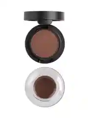 Светло-коричневый набор: помада для бровей, тени, кисть Eyebrow Powder & Gel