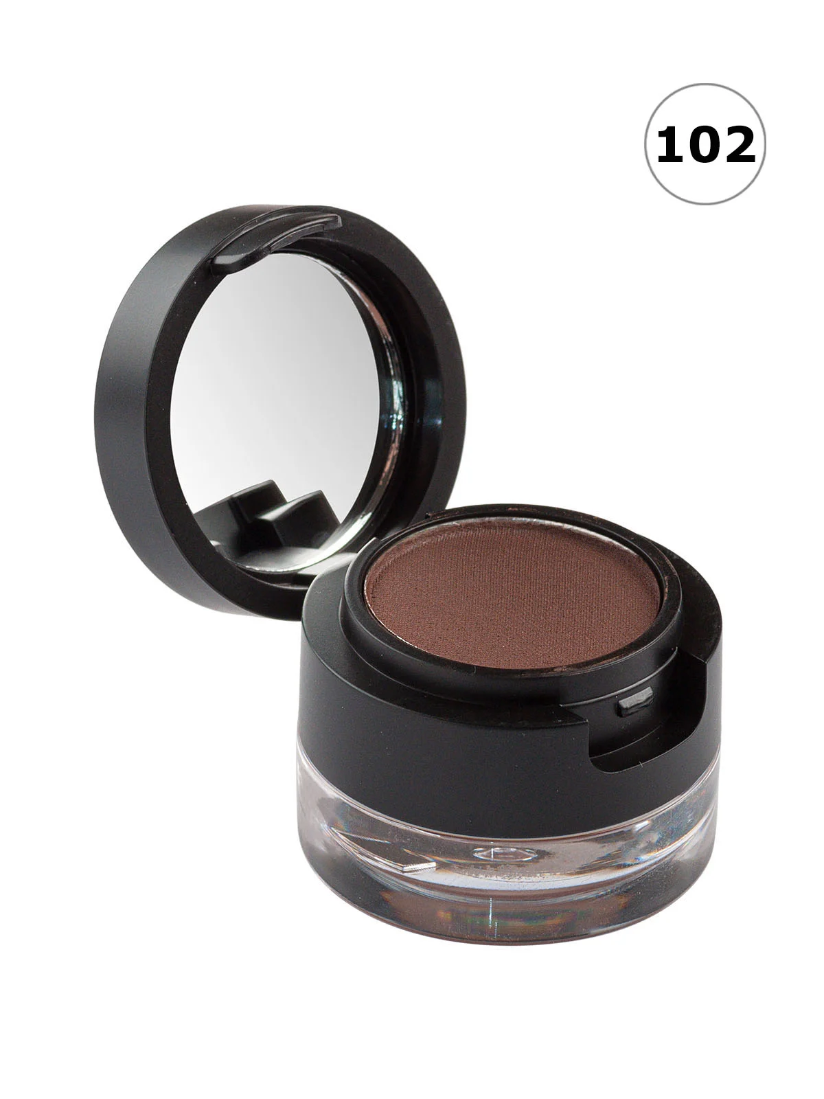 Коричневый набор: помада для бровей, тени, кисть Eyebrow Powder & Gel