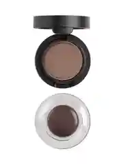 Серый меланж набор: помада для бровей, тени, кисть Eyebrow Powder & Gel
