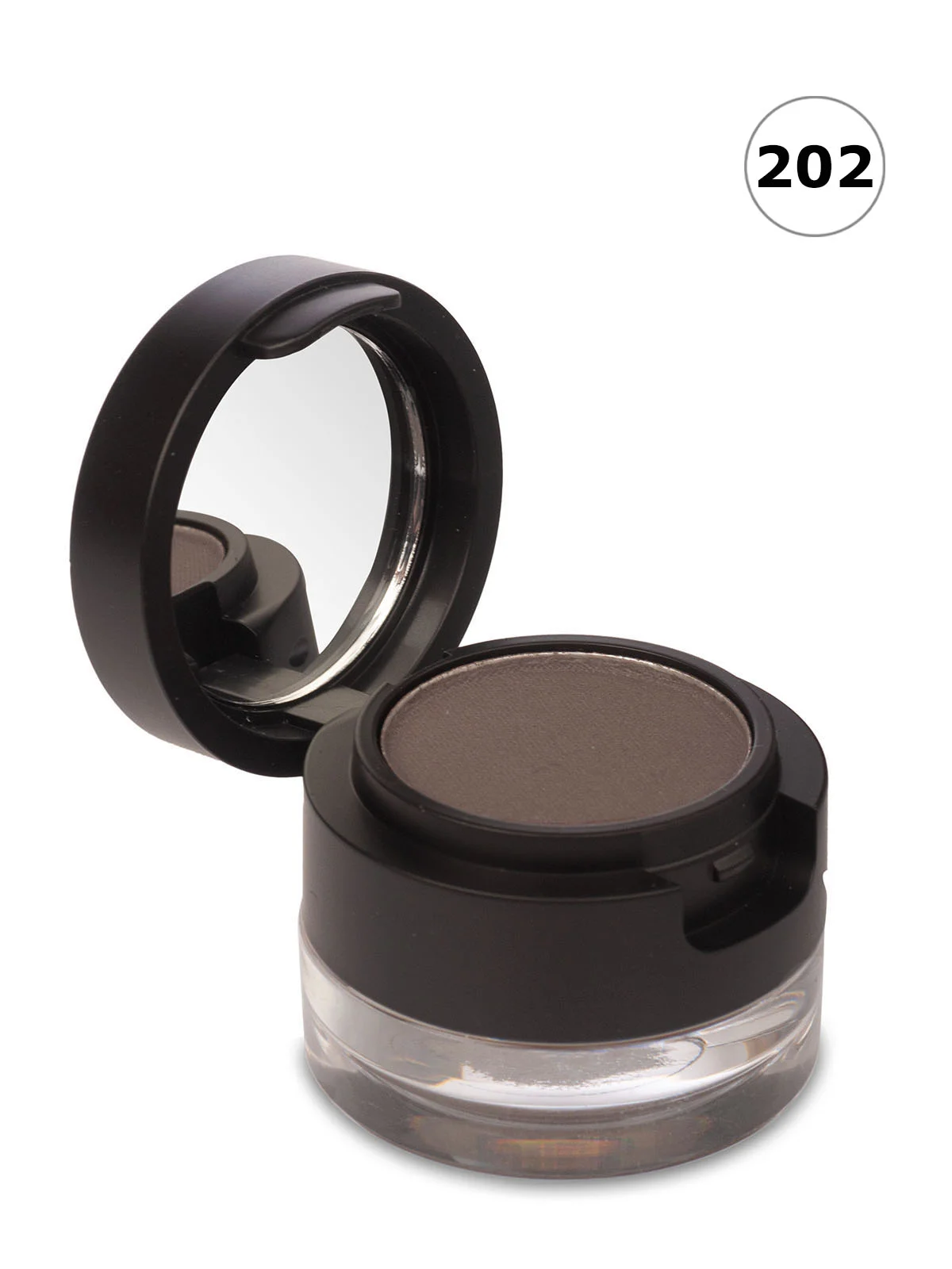 Серый набор: помада для бровей, тени, кисть Eyebrow Powder & Gel