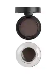 Тёмно-серый набор: помада для бровей, тени, кисть Eyebrow Powder & Gel