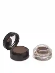 Тёмно-коричневый набор: помада для бровей, тени, кисть Eyebrow Powder & Gel