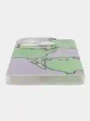 Лавандовый чехол на Tecno Spark 20 Pro/20S Pro / Текно Спарк 20 Про/20S Про прозрачный, с рисунком