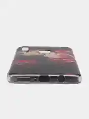 Кораллово-розовый чехол на Huawei P30 Lite/Honor 20S/20 Lite 2020 / Хуавей P30 Lite прозрачный, с рисунком
