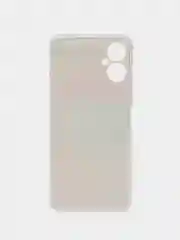 Пудровый чехол на Tecno Spark 9 Pro / Текно Спарк 9 Про прозрачный, с рисунком, защита камеры