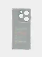 Хром чехол на Tecno Spark Go 2024/20C / Текно Спарк Го 2024/20C прозрачный, с рисунком