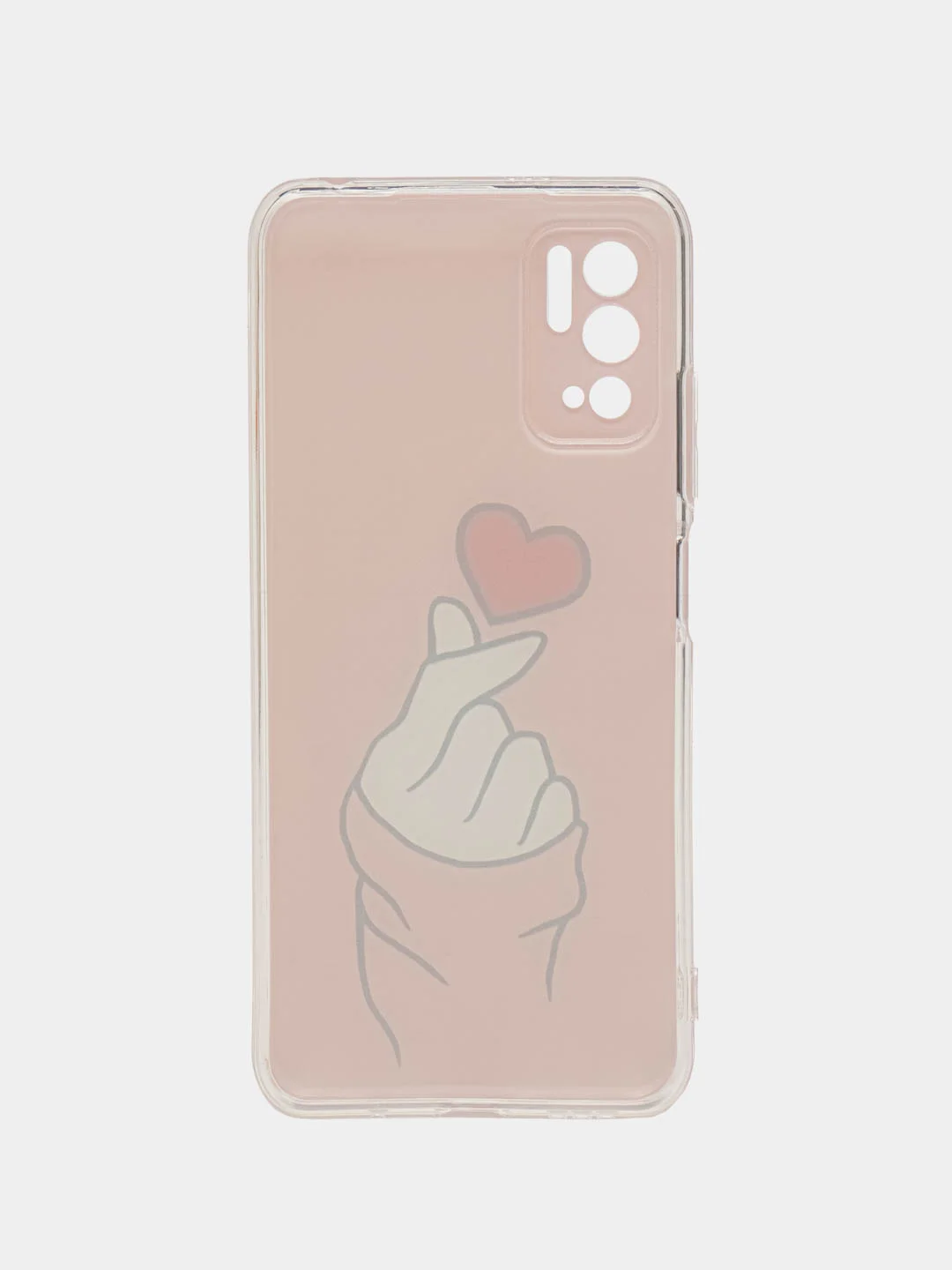 Коралловый чехол на Xiaomi Redmi Note 10T/10 5G/Poco M3 Pro / Сяоми Редми Нот 10T прозрачный